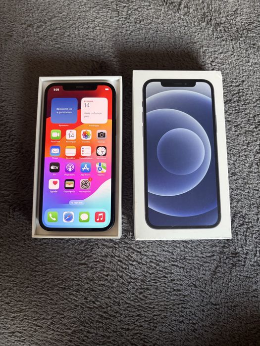 iPhone 12 64GB - Работи ОТЛИЧНО! С кутия и кабел