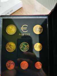 Vand set monede Euro Proof 2002 cu certificat de autenticitate!