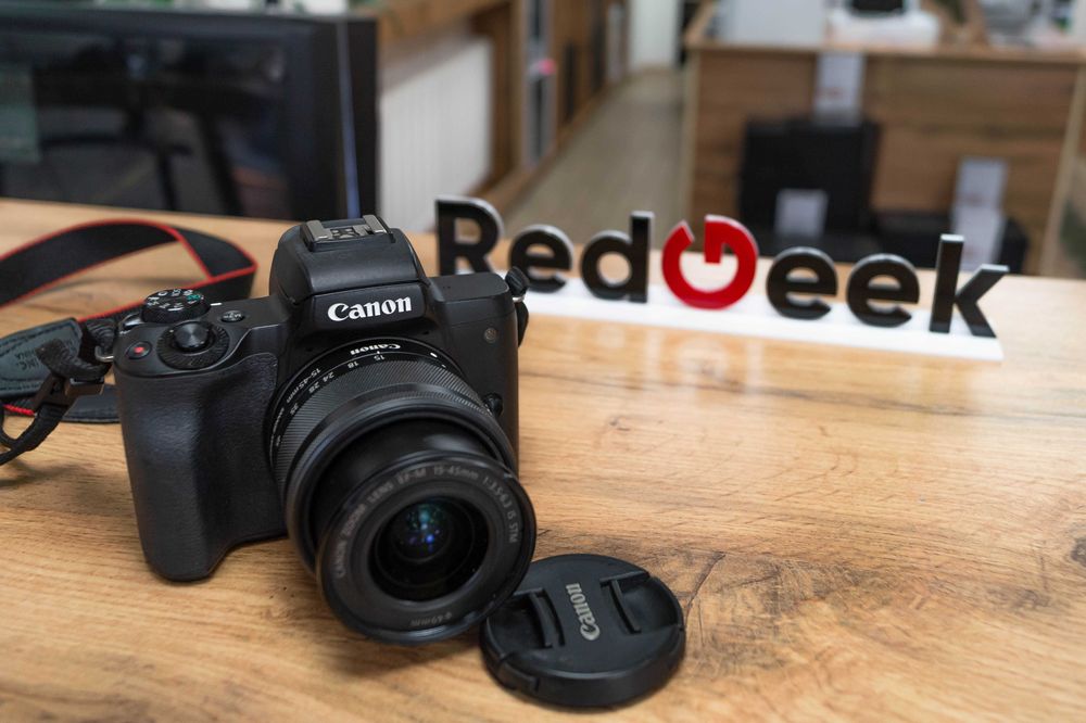 Canon EOS M50 Mark 2 EF-M15-45 mm Рассрочка  Магазин Red Geek