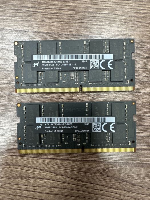 Оперативная память DDR4 2x16Gb