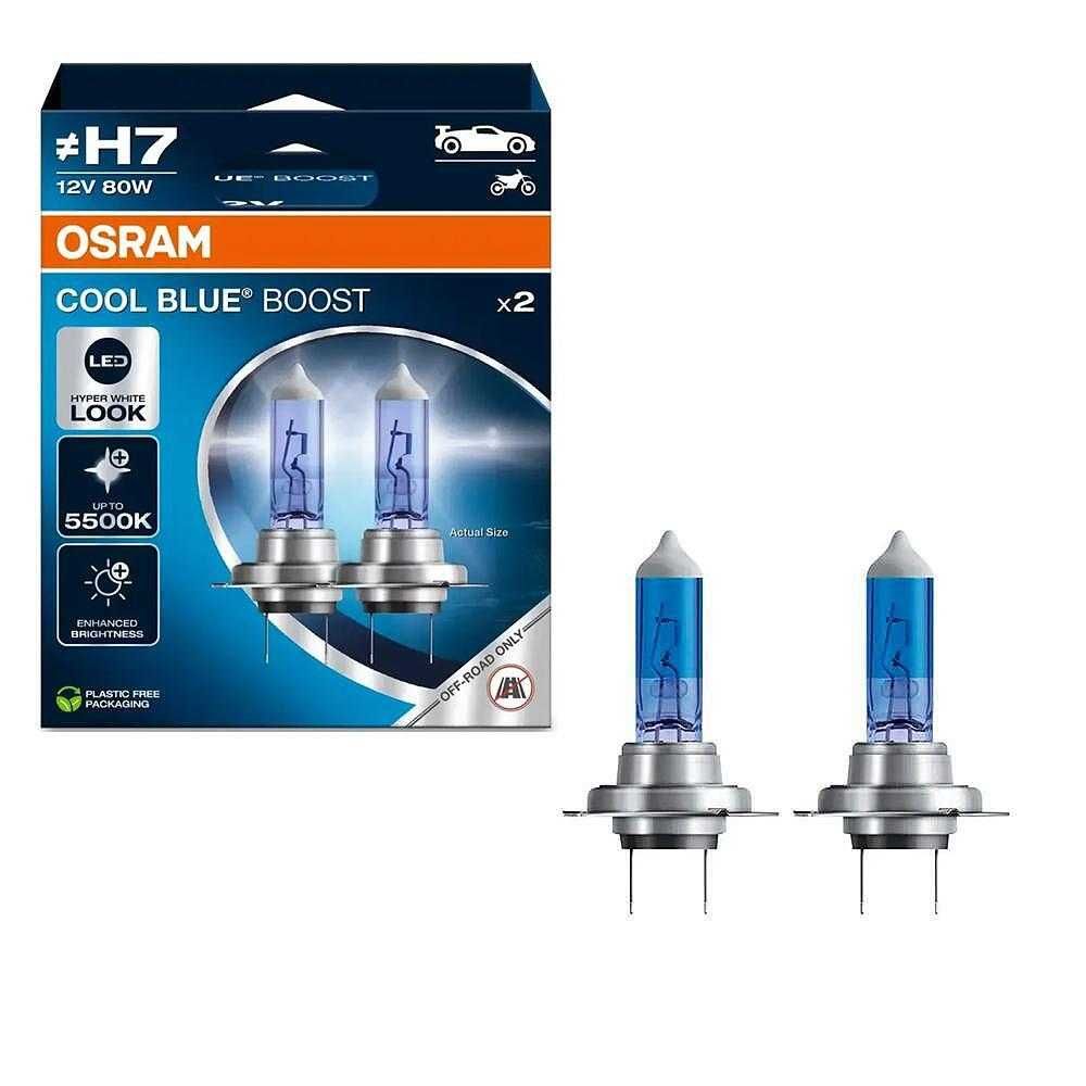 Автомобилни крушки OSRAM COOL BLUE BOOST  H1,H4,H7,H11,HID(XENON)