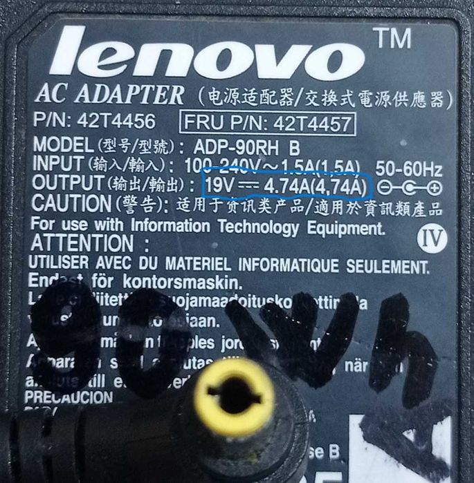 Încărcător Laptop, LITEON, Toshiba,HP, Fujitsu,SONY, LENOVO 90 W,
