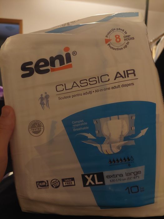 10 Scutece adulti seni xl extra large