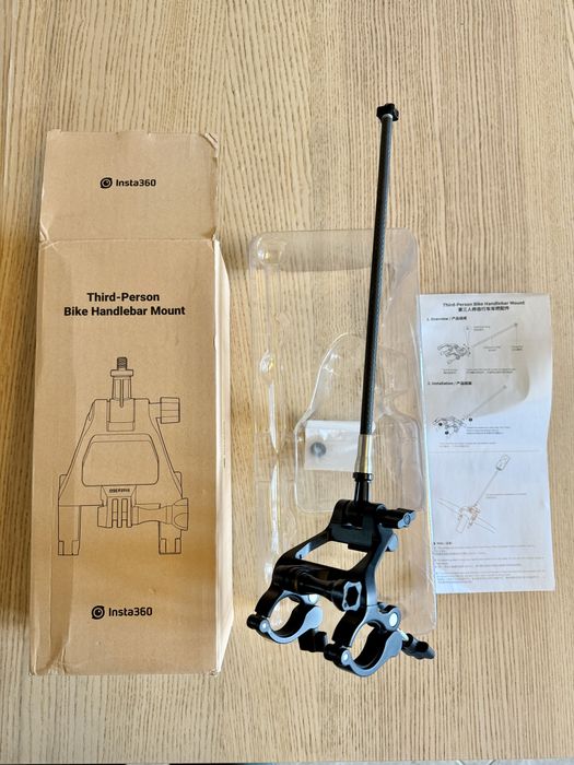 Insta360 Third-Person Bike Handlebar Mount - suport ghidon