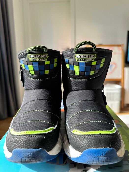 Ghete iarna Skechers Mega-Craft impermeabile marimea 30