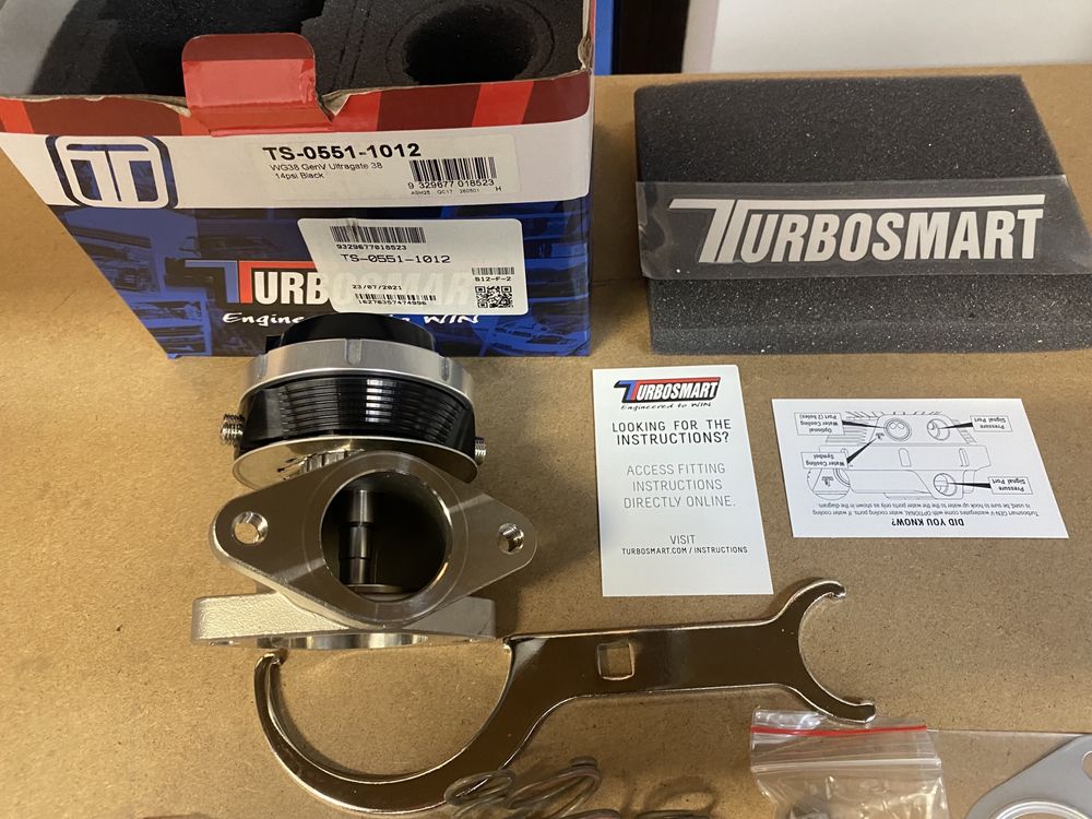 Оригинален Turbosmart Wastegate Ultragate 38mm 1BarGenV