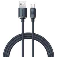 Cablu de date baseus, USB to Type-C, 100W, 1.2m - Negru