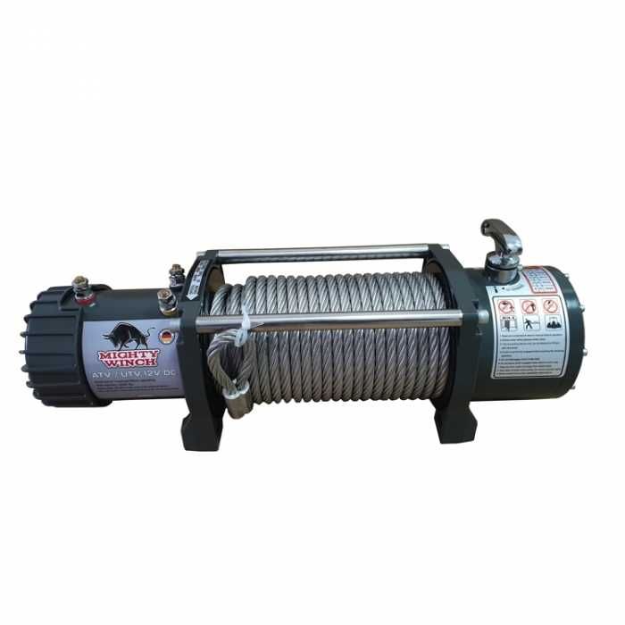 Електрическа Лебедка Mighty Winch 12000LBS  Mодел: 18947   А169