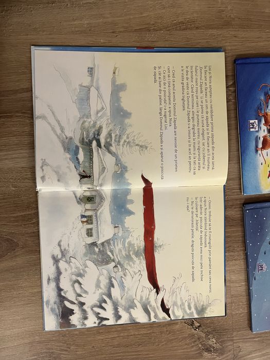 Set 4 cărți pentru copii de iarnă și Crăciun