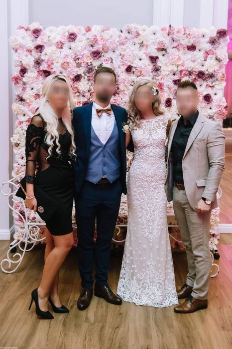 Rochie de mireasa Natalia Vasilev cu trena detasabila