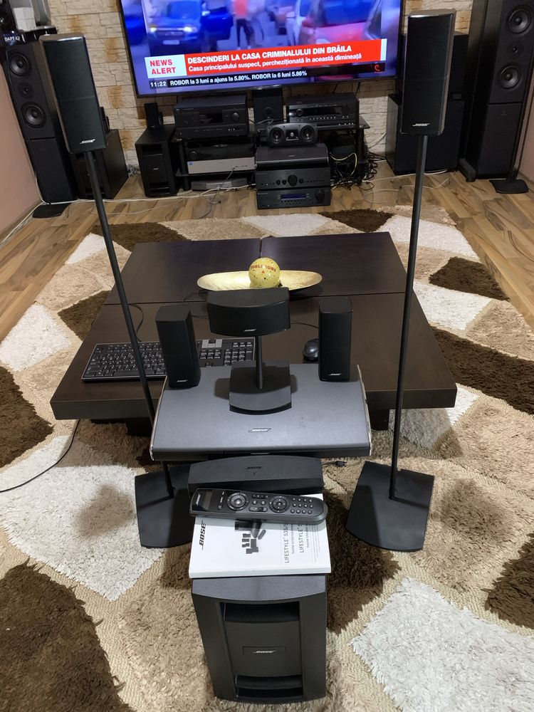 BOSE LifeStyle 535 Serie 3 Wi-Fi Bluetooth Preț de MAGAZIN 18900Lei