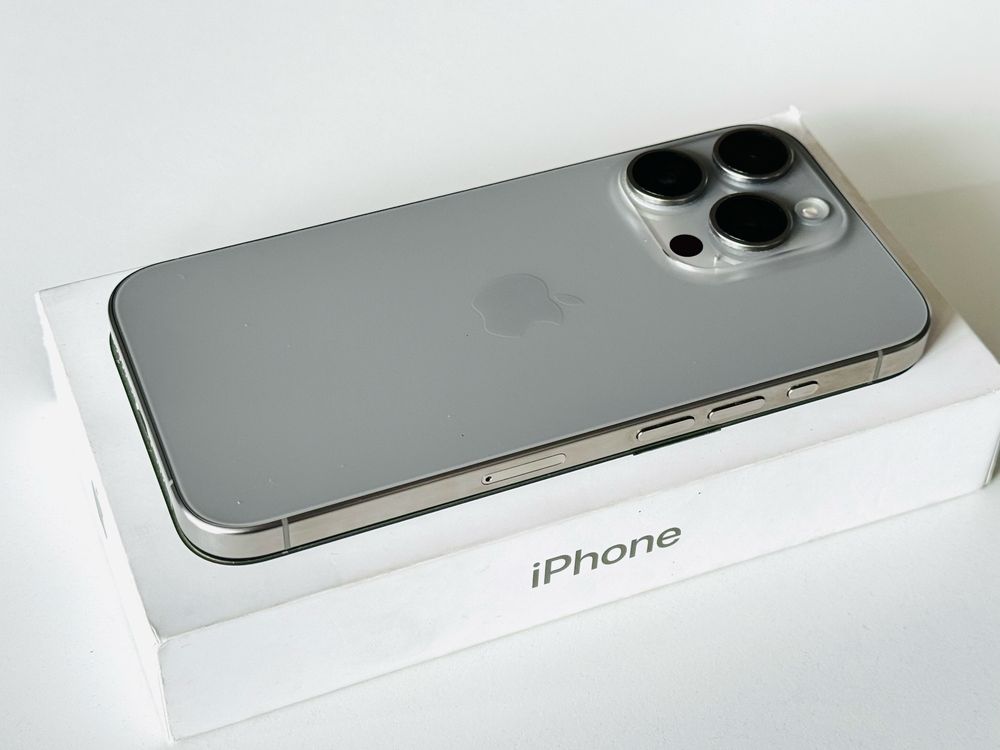 Iphone 15 Pro 128GB Natural Titanium 97% Батерия! Гаранция 6 месеца