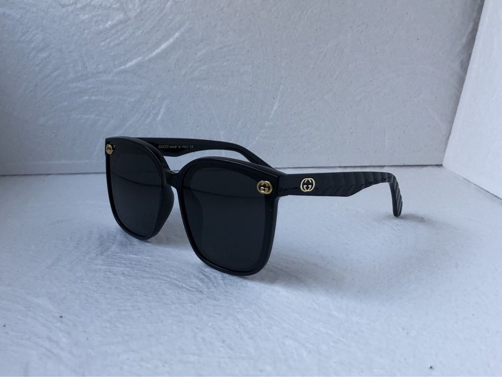 Gucci Дамски слънчеви очила котка черни GU 579