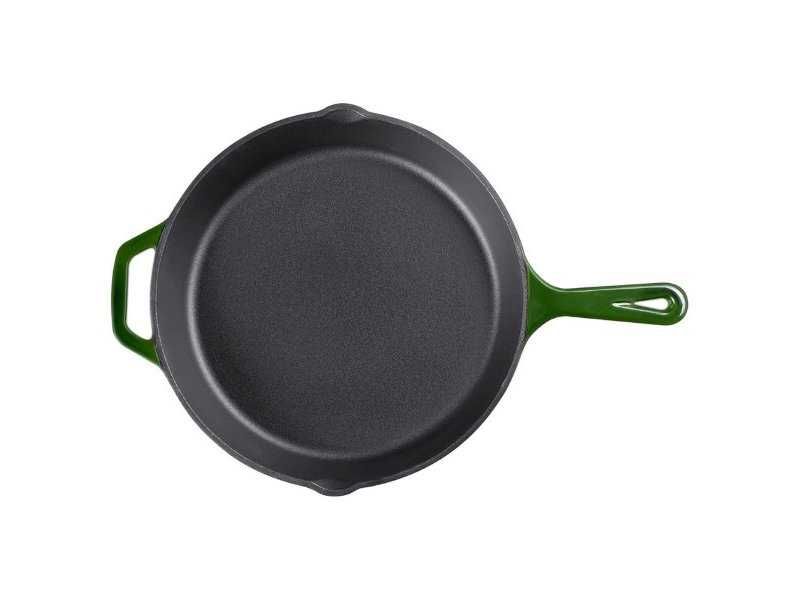 Чугунен Грил Тиган с Емайлирано Покритие Navaris, 30 см