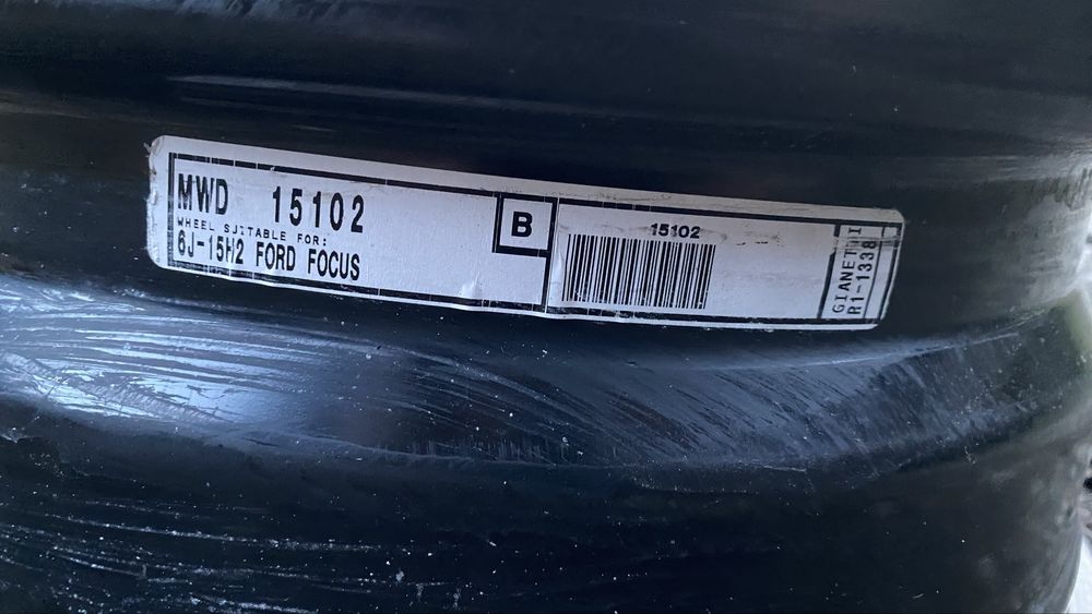 Jante R15 FORD 4x108