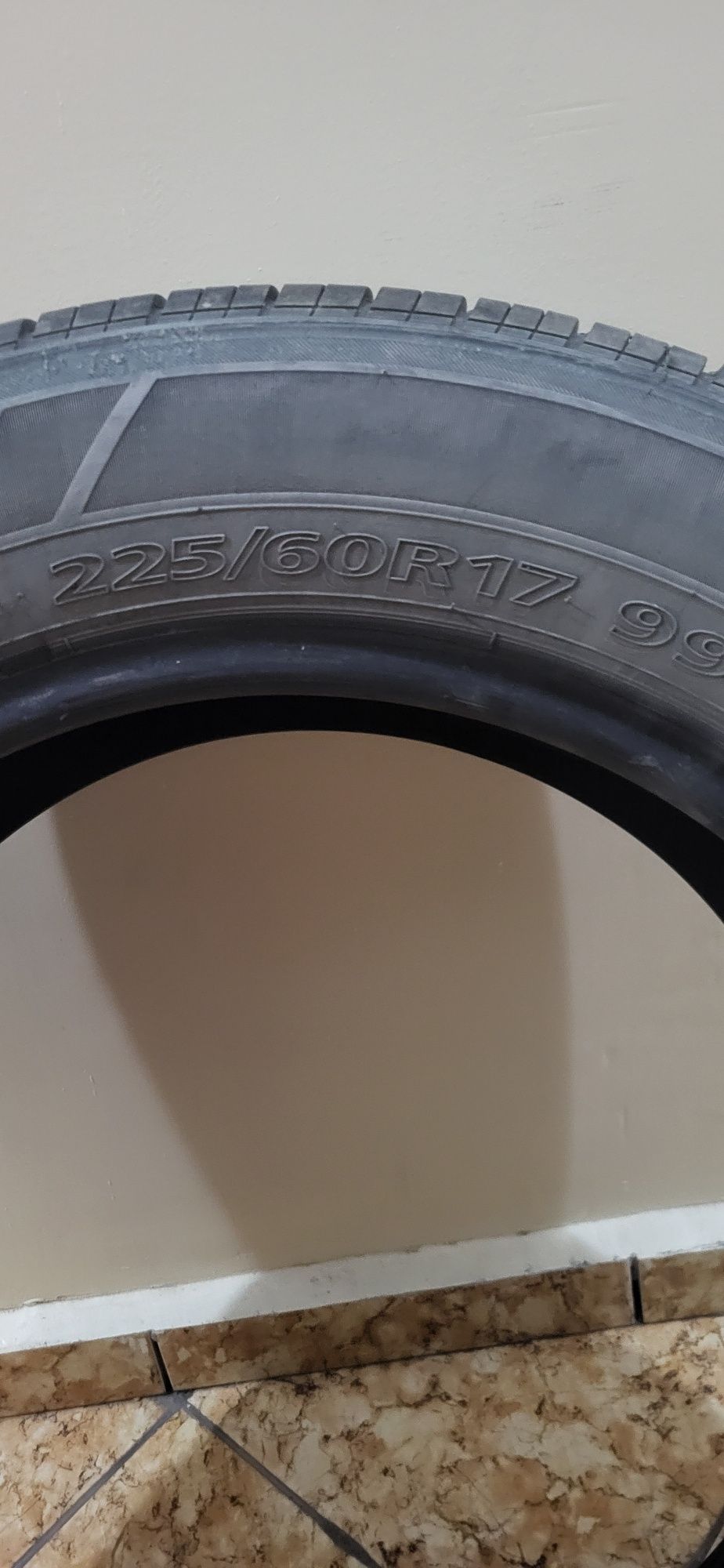 Летняя шины размер 225/60R 17