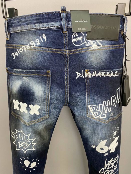 Blugi Dsquared2 , calitate premium , noi , L