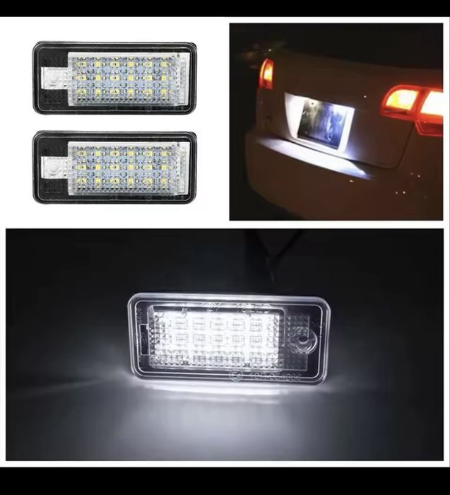 Lampi LED numar auto pt. Audi A3/A4/A6 C6/A8/Q7