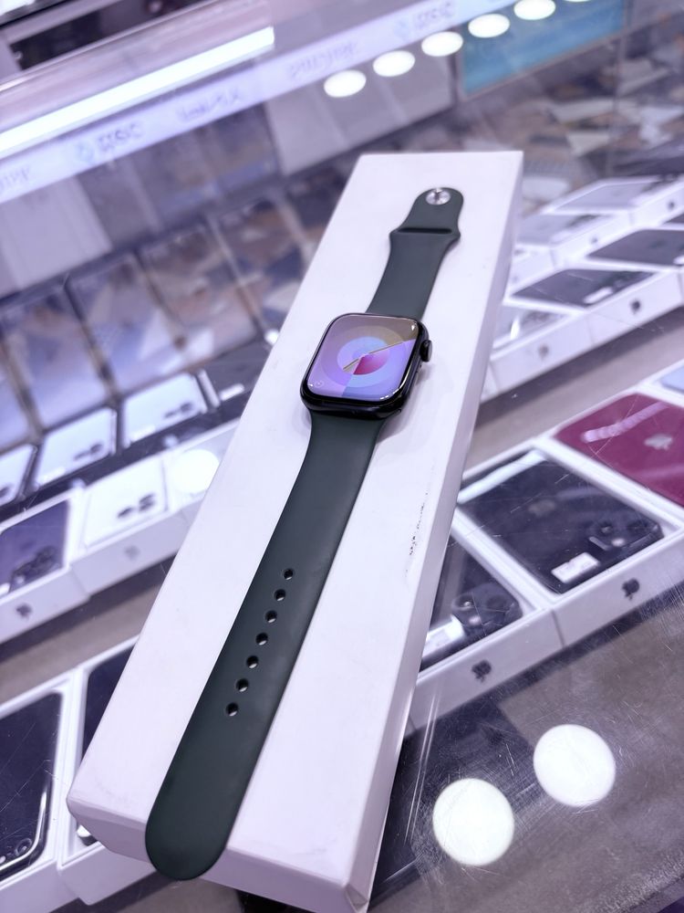 Apple Watch 7.45 green