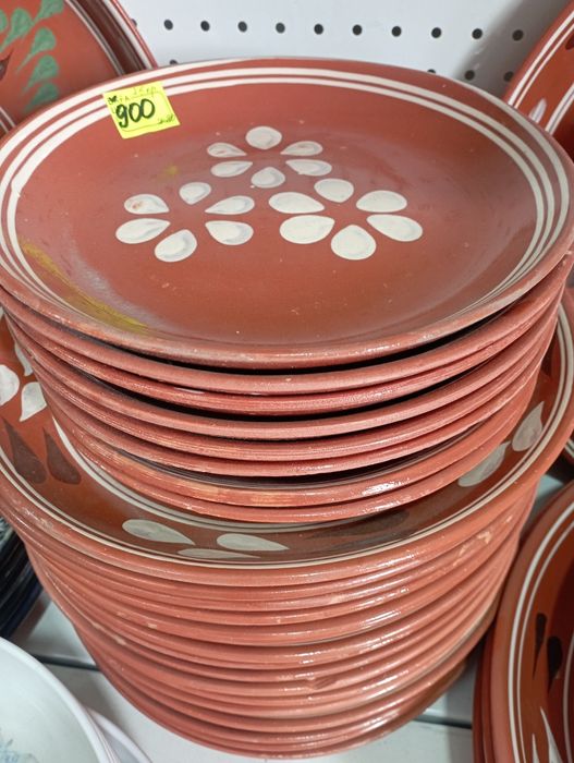 Блюдо (табак) красная глина