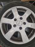 Jante aliaj 5x114.3 R15 cu anvelope de iarnă