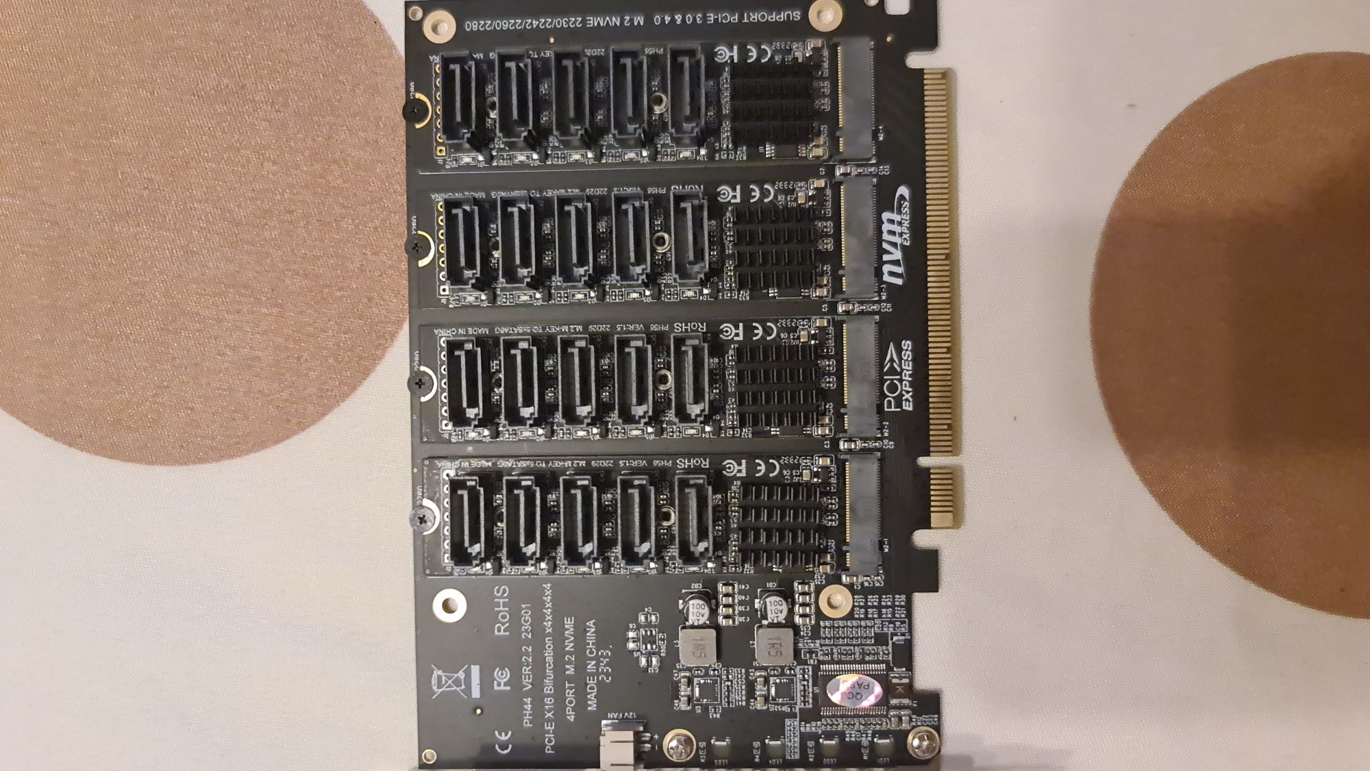 PCI-e Host Controller Expansion Card