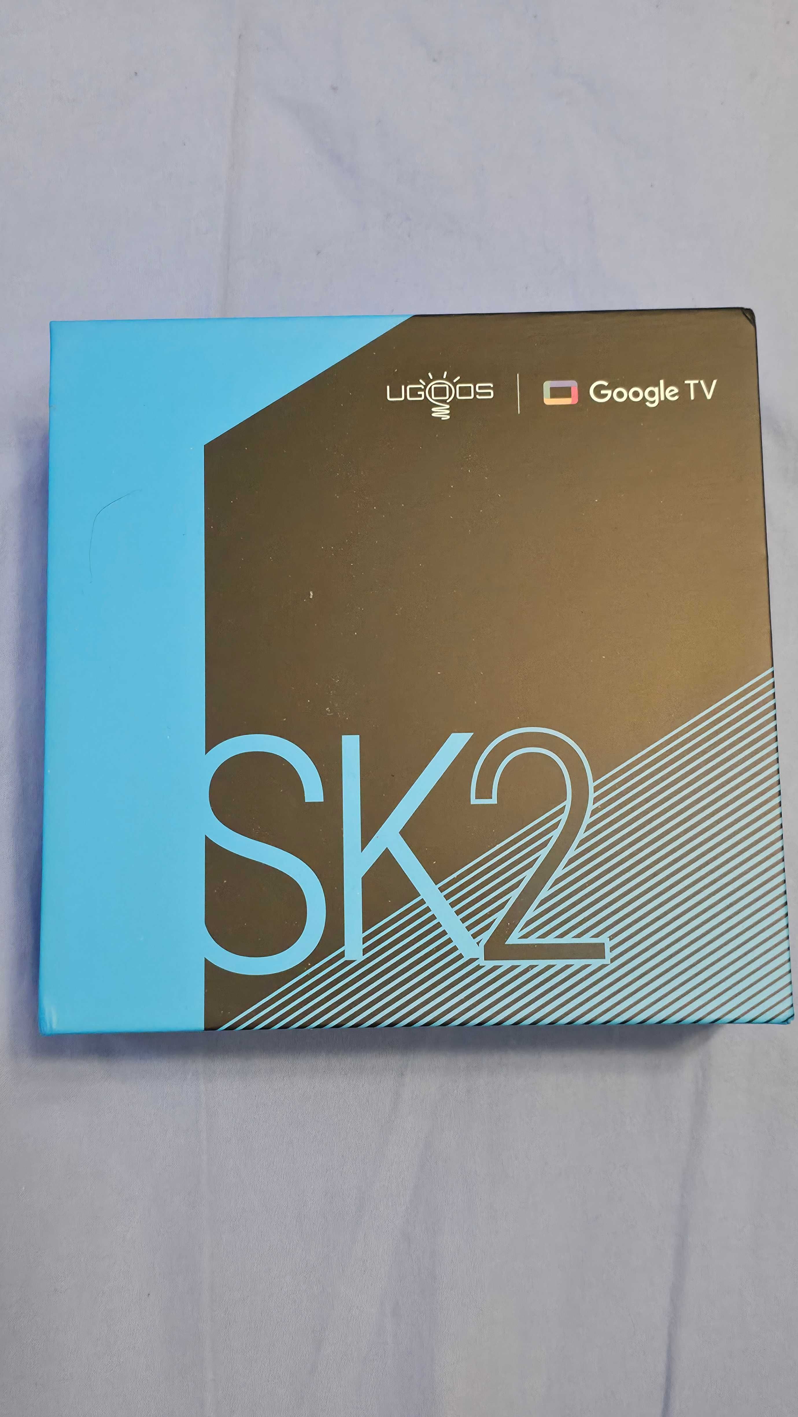 UGOOS SK2 – 4K Google TV 32/4 GB бокс, WiFi 6,BT 5.2