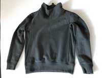 Bluzon cu guler inalt G-Star Raw verde inchis