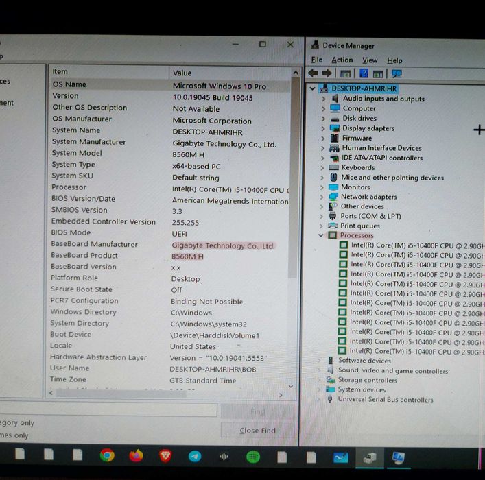 Kit gaming i5 10400f,mbo,ram,cooler