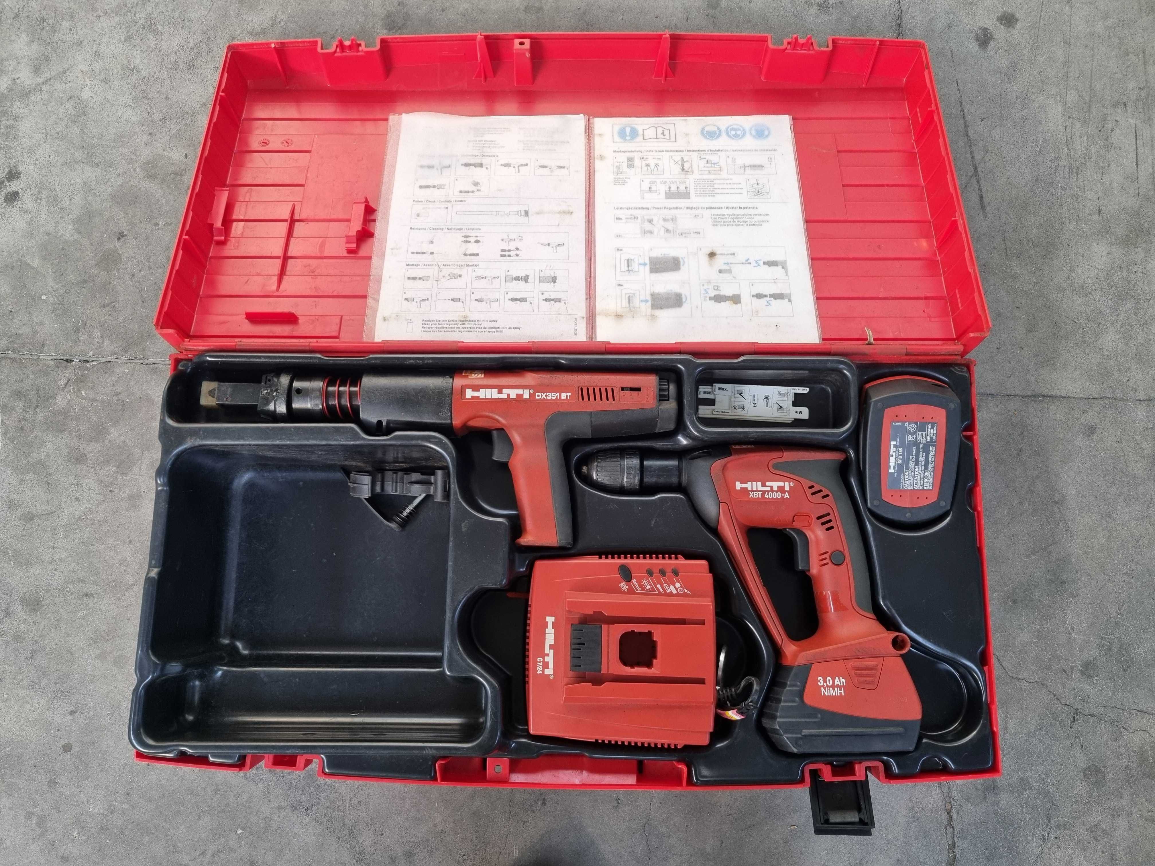 Hilti DX351 BT / Hilti XBT 4000-A - уред за директен монтаж