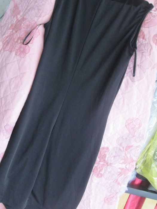 rochie neagra eleganta  deosebita  Flame 38