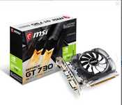 Placa video pc MSI GeForce GT 730 2GB