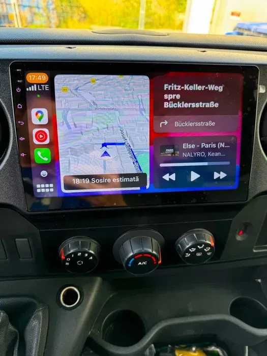 Navigatie Android Renault Master Opel Movano Nissan NV400 CARPLAY 1-8G