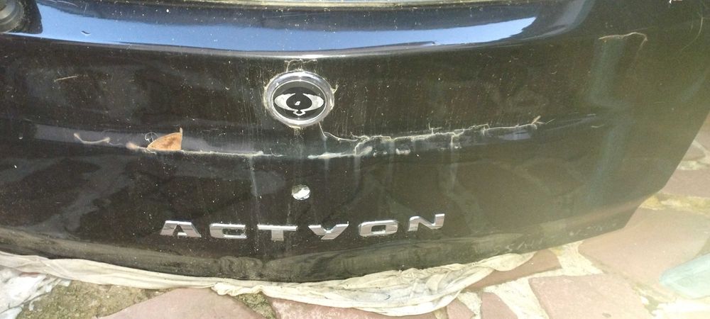 Заден капак за ssang yong action