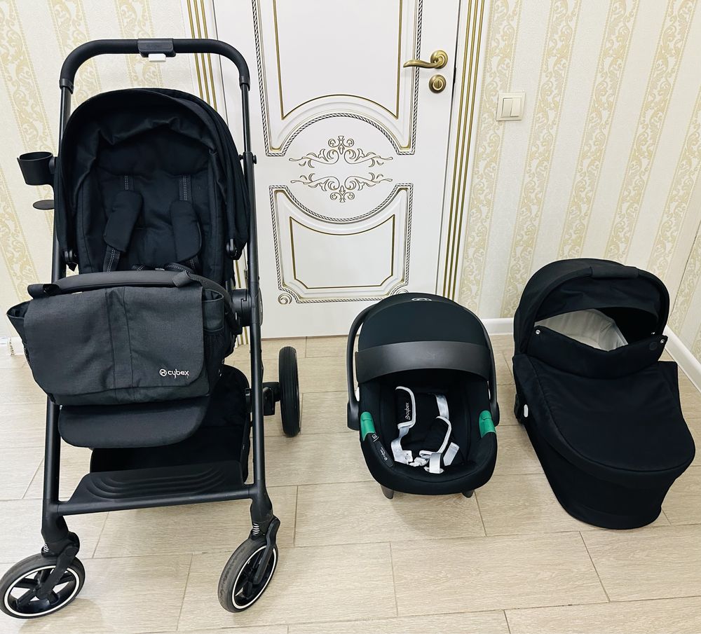 Коляска Cybex Balios s lux Black 3 в 1