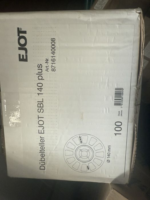 Dibluri vata bazaltica ejot h1 235mm si flanse 140mm