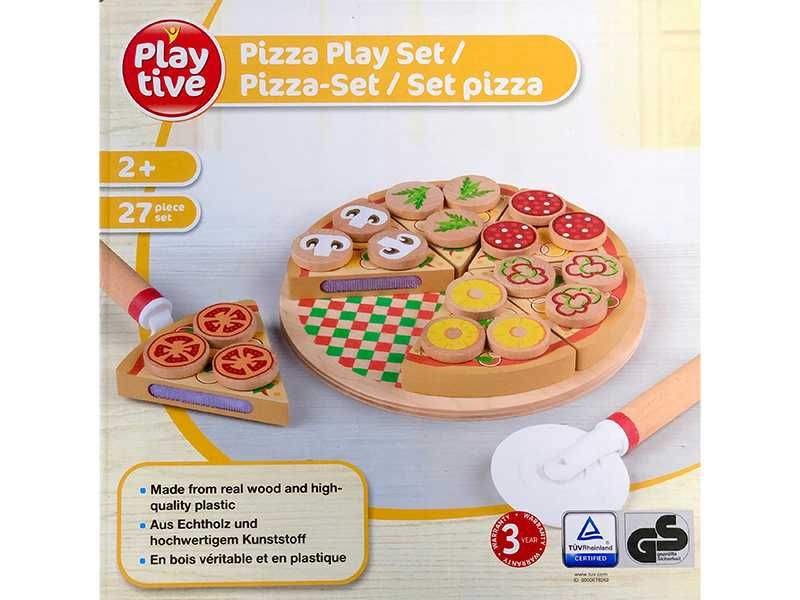 НОВИ! Дървена играчка "Пица"