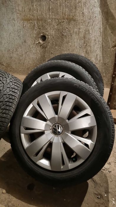 Cauciucuri iarna cu jante din otel 205/55/R16 - VW Audi Skoda Seat