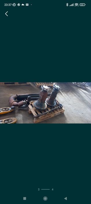 Dezmembrez tractor case MXU punte spate axa fata monobloc planetara bu