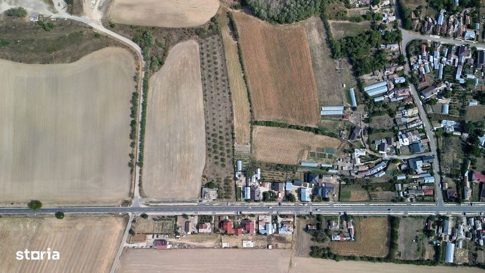 Vanzare teren 9654 mp, deschidere 27m, comuna Dobra, sat Dobra