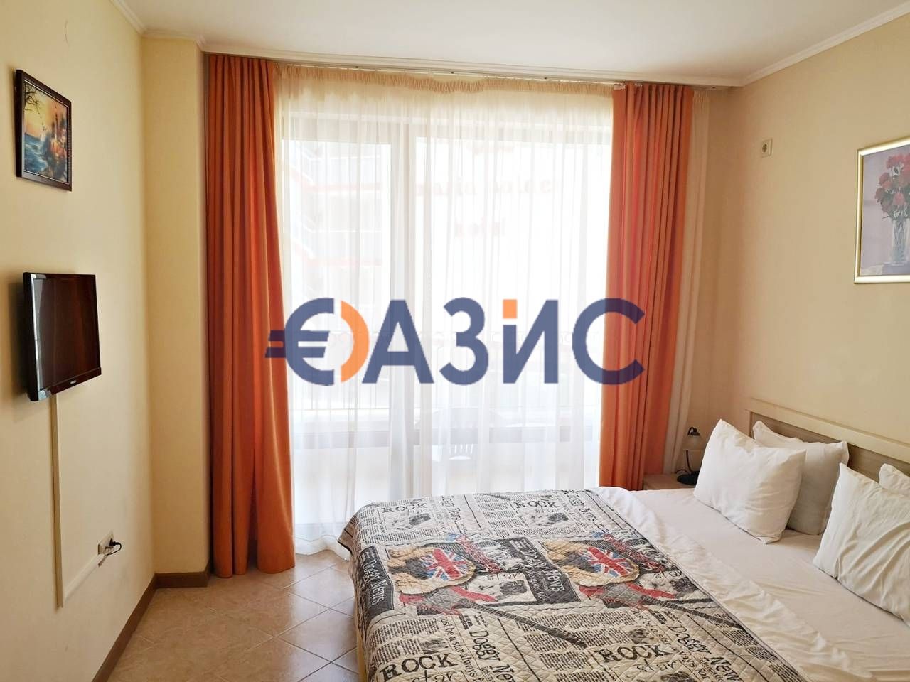 Продава се Двустаен апартамент в к.к. Слънчев бряг - 55 кв.м за 1291 €/кв.м - Снимка #3