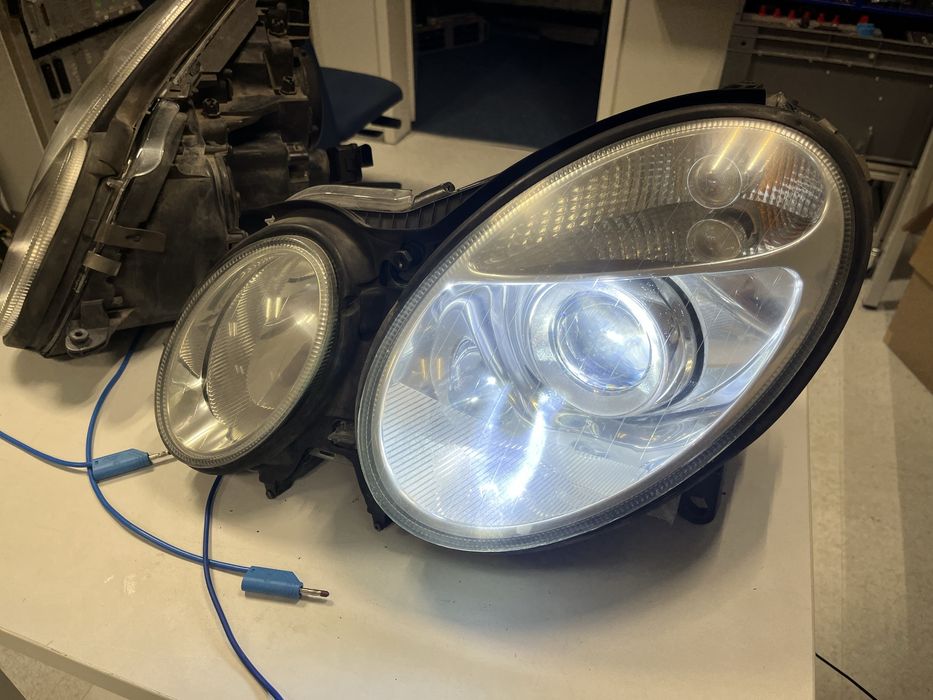 Фарове W211 от H7 към BiLED