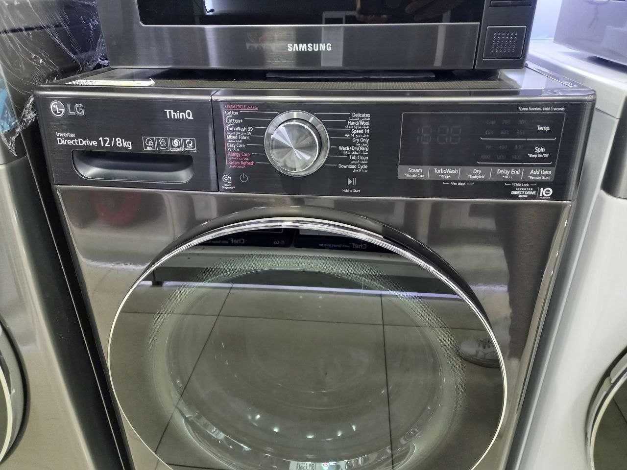 Стиральная машина LG 12/8 кг сушка AIDD TurboWash Steam+