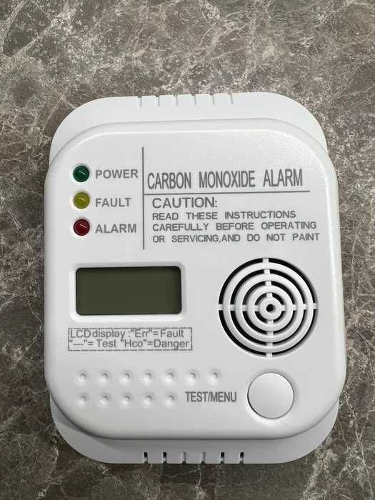 Detector monoxid de carbon Grunding nou cu baterii. Nemontat.