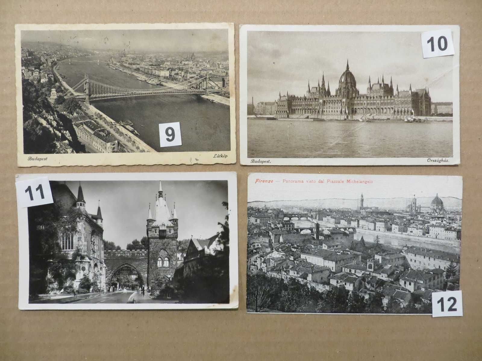 12 carti postale ilustrate Italia , Germania , Ungaria  1921-1945