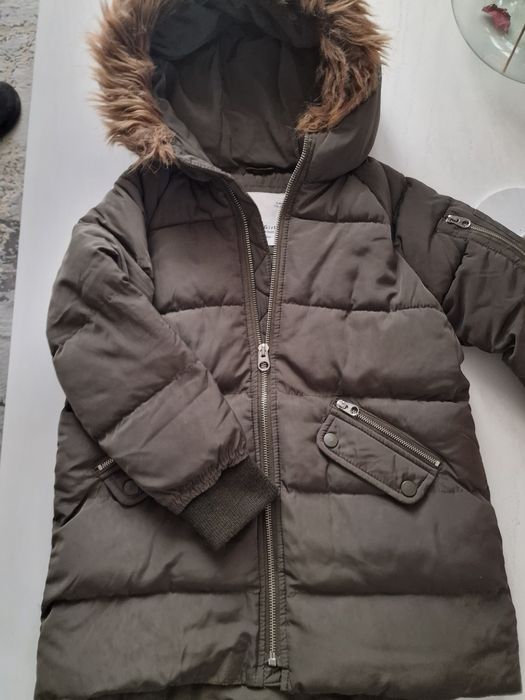 Geaca puf fete Zara 110-122