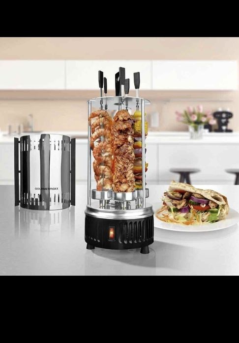 Машина за шишчета 6 Електрически Грил