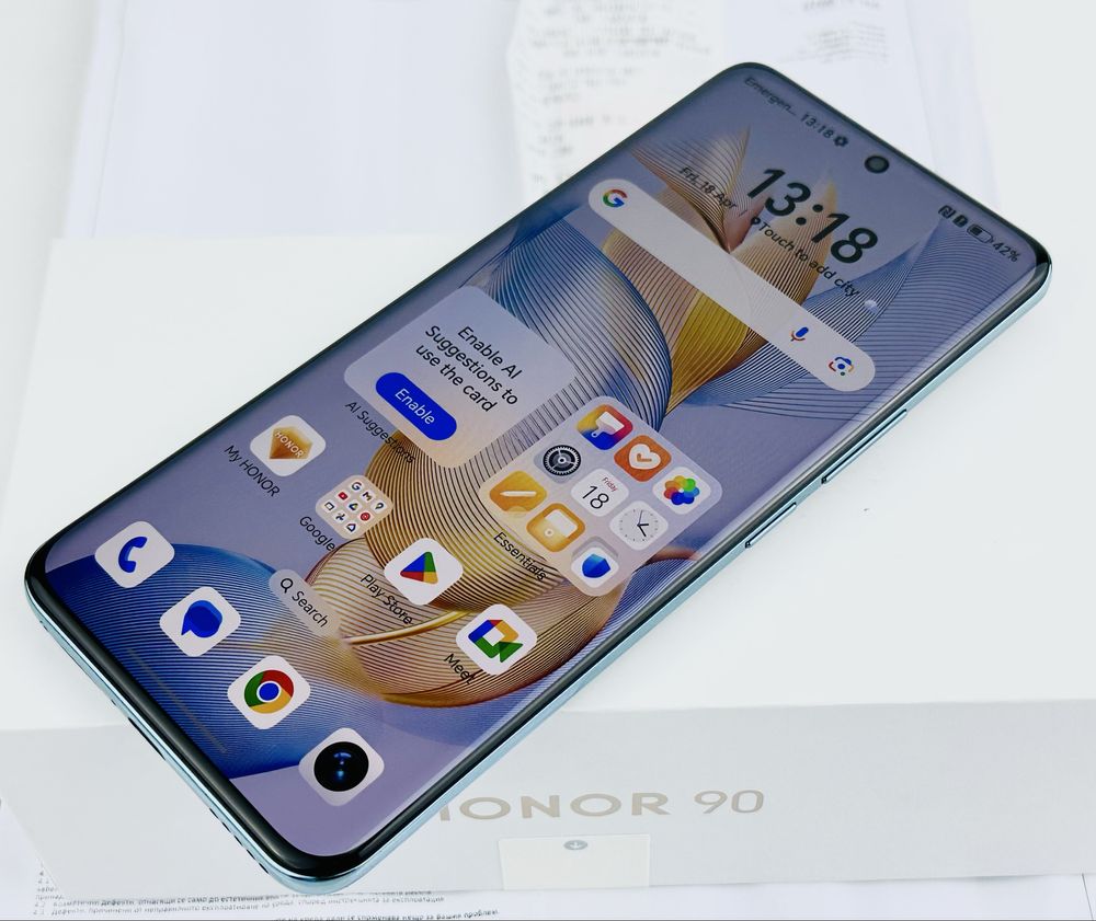Honor 90 512GB 12RAM Emerald Green Перфектен! 2г. Гаранция!