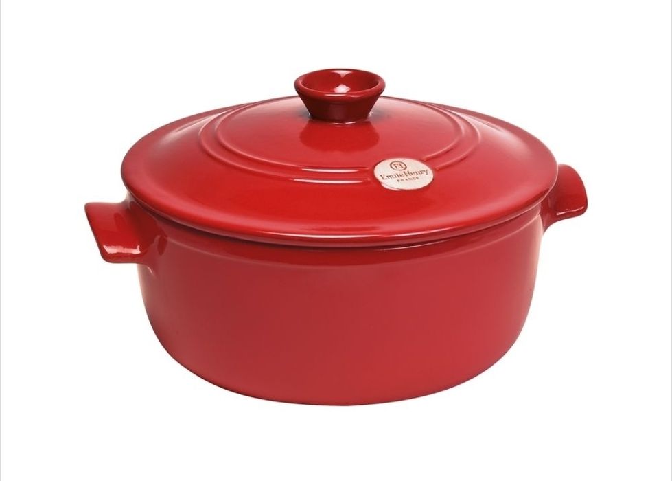EMILE HENRY Тенджера с капак ROUND STEWPOT - 5,3 л.