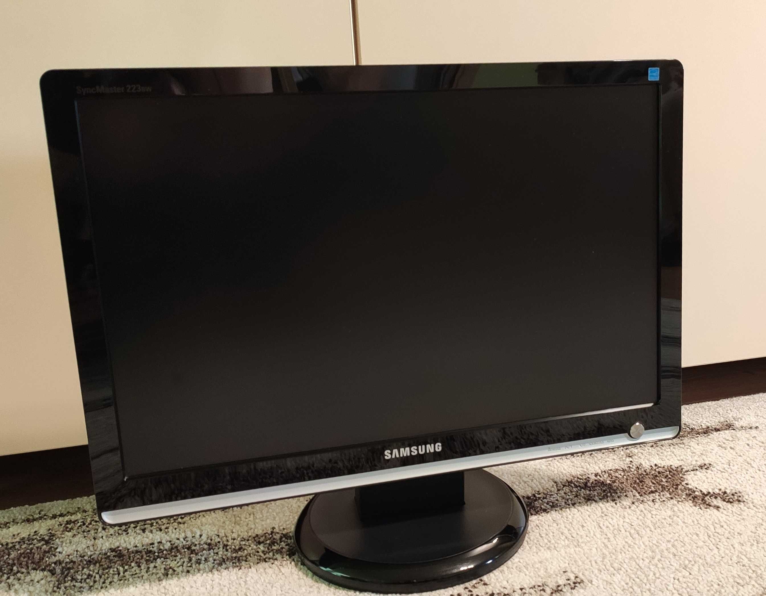 Monitor LCD Samsung 223BW, 22", wide, negru